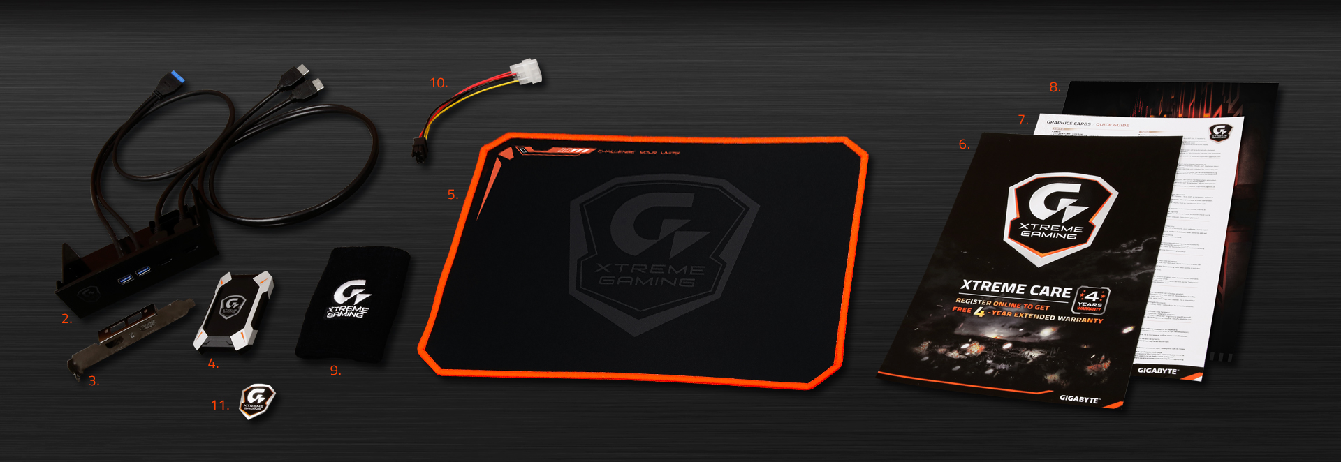 GeForce GTX 1080 Xtreme Gaming Premium Pack 8G GIGABYTE